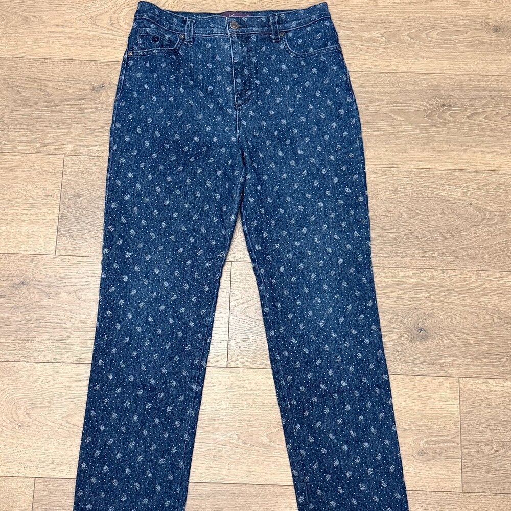 Gloria Vanderbilt - Amanda style Paisley design - Size 10p